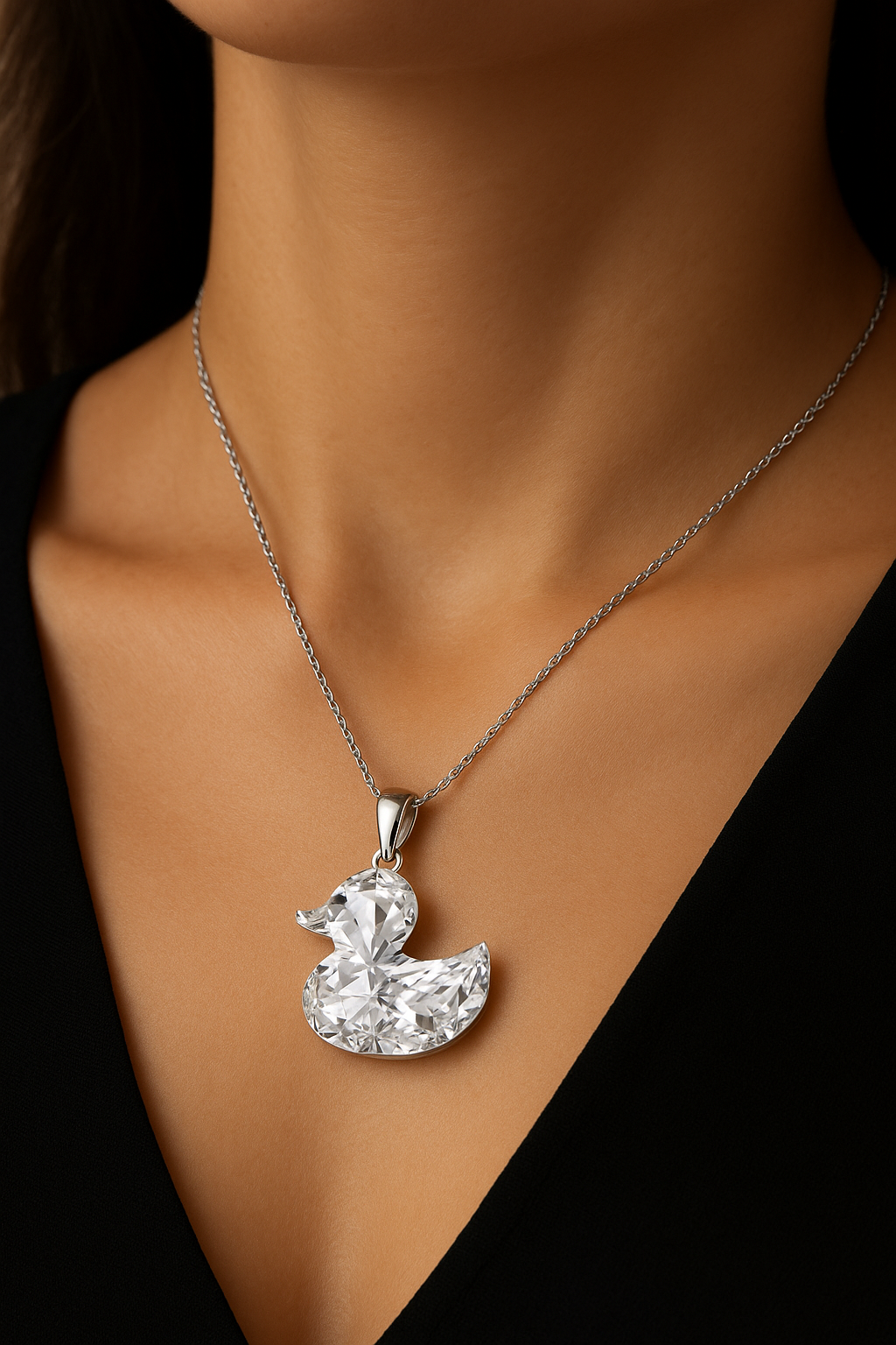 Duck Shape Cut Lab Grown Diamond