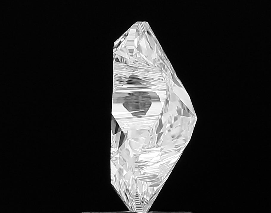 Exquisite lab grown Alphabet S shape cut diamond set in a bespoke jewelry piece, emphasizing its artistic appeal and modern elegance.