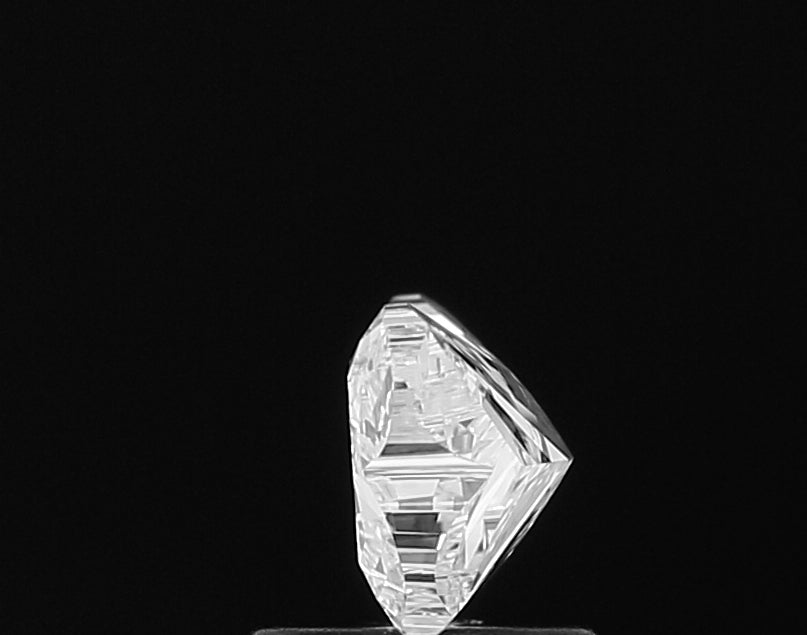 A mesmerizing close-up of a **Butterfly Shape** lab grown diamond, showcasing its incredible inner fire, exceptional light play, and masterful cutting.