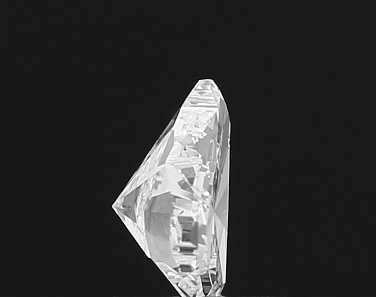 Authentic IGI certified lab grown **Horse Head Shape** diamond, presented with its official grading report, assuring its superior quality and ethical origin for peace of mind.
