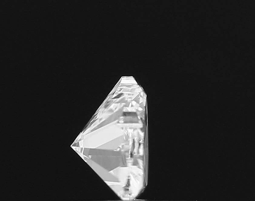 An exquisite lab grown **Cloud Shape** diamond, perfectly set as a symbolic pendant, capturing serenity and unique style in a truly exceptional piece of jewelry.