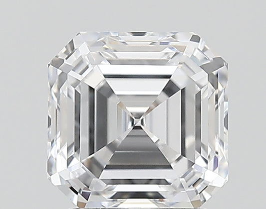 Pristine Asscher Cut Lab Diamond