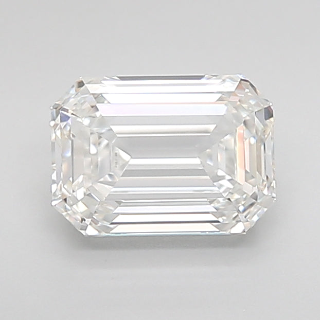 Emerald Diamond Parallel Facets