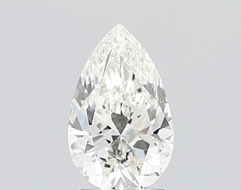 Pear Diamond Finger Elongating