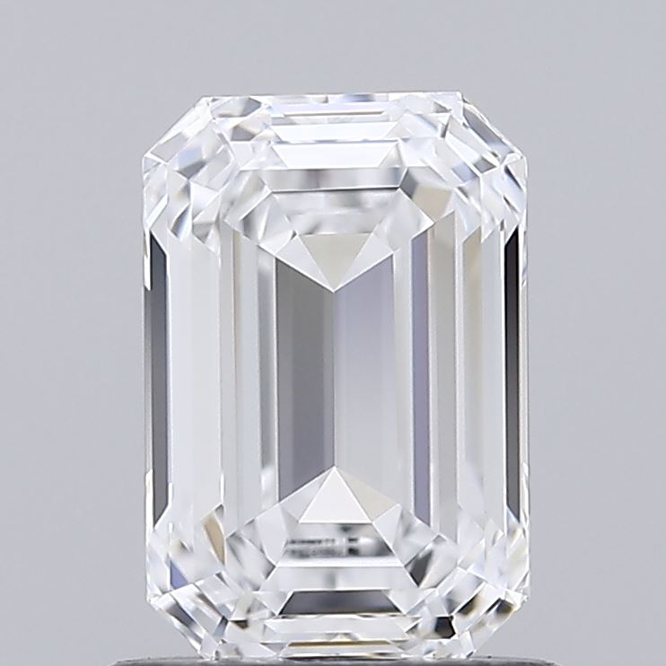 Geometric Emerald Gem