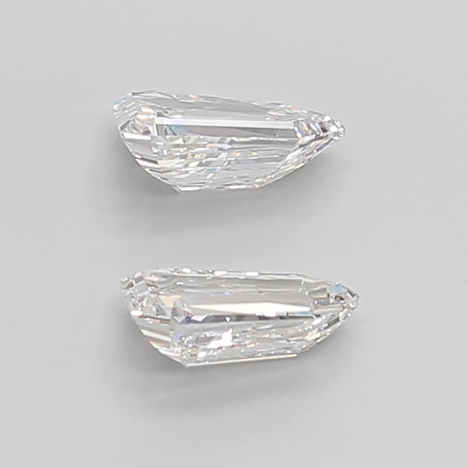 Shield Cut Lab Grown Pair Diamonds