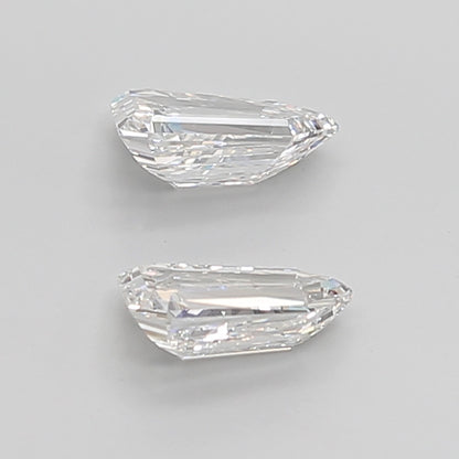Shield Cut Lab Grown Pair Diamonds