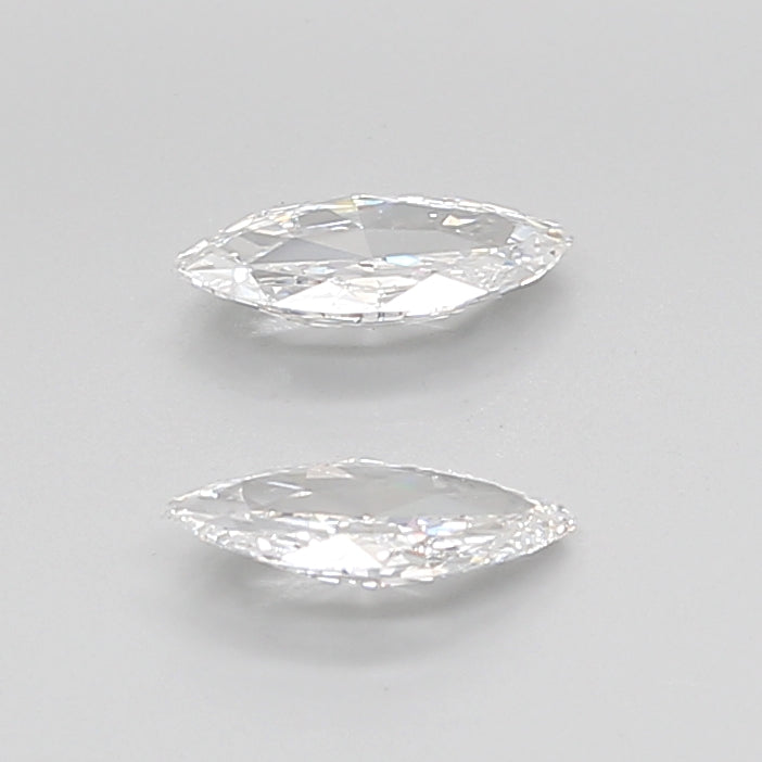 Marquise Rose Cut Lab Grown Pair Diamonds