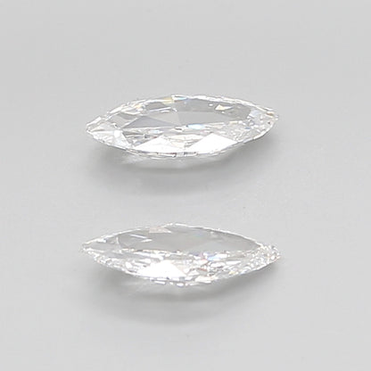 Marquise Rose Cut Lab Grown Pair Diamonds
