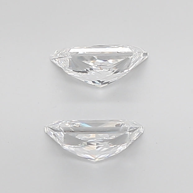 Trapezoid Brilliant Cut Lab Grown Pair Diamonds