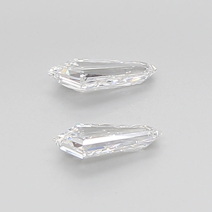 Kite Long Cut Lab Grown Pair Diamonds