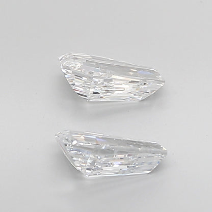 Coffin Cut Lab Grown Pair Diamonds