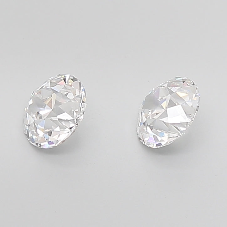 Old European Cut Lab Grown Pair Diamonds