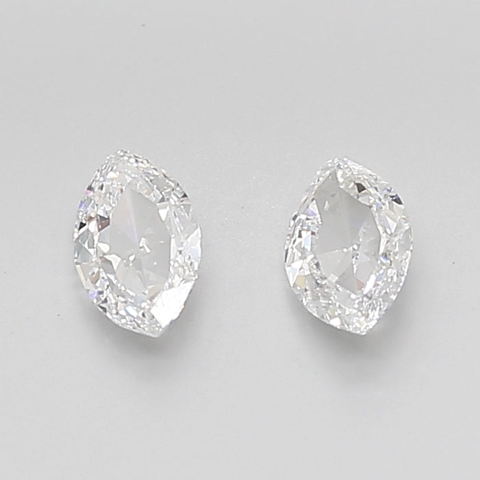 Marquise Rose Cut Lab Grown Pair Diamonds