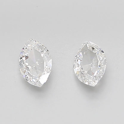 Marquise Rose Cut Lab Grown Pair Diamonds