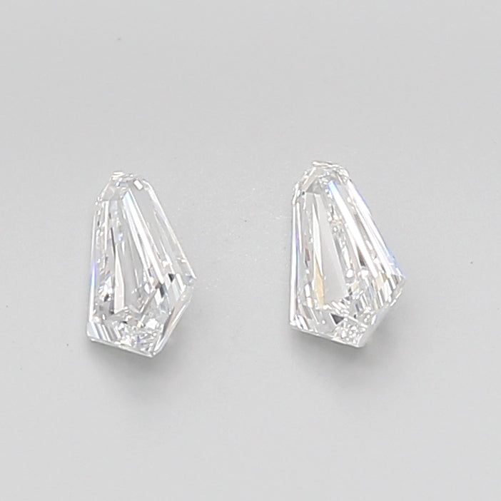 Kite Long Cut Lab Grown Pair Diamonds