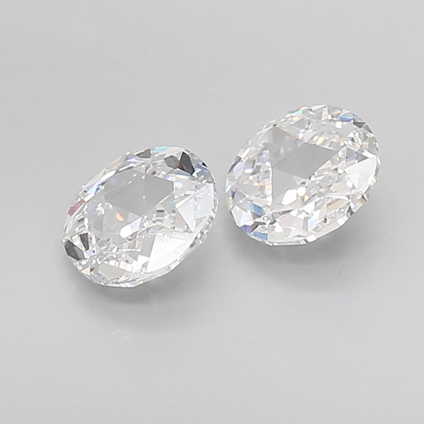 Round Rose Cut Diamonds