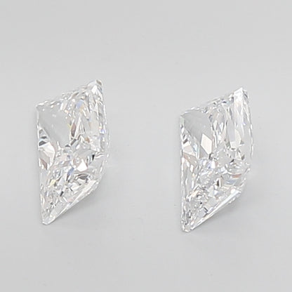 Trapezoid Brilliant Cut Lab Grown Pair Diamonds