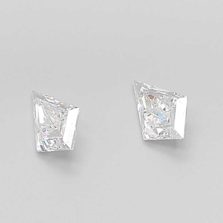 Kite Cut Lab Grown Pair Diamonds