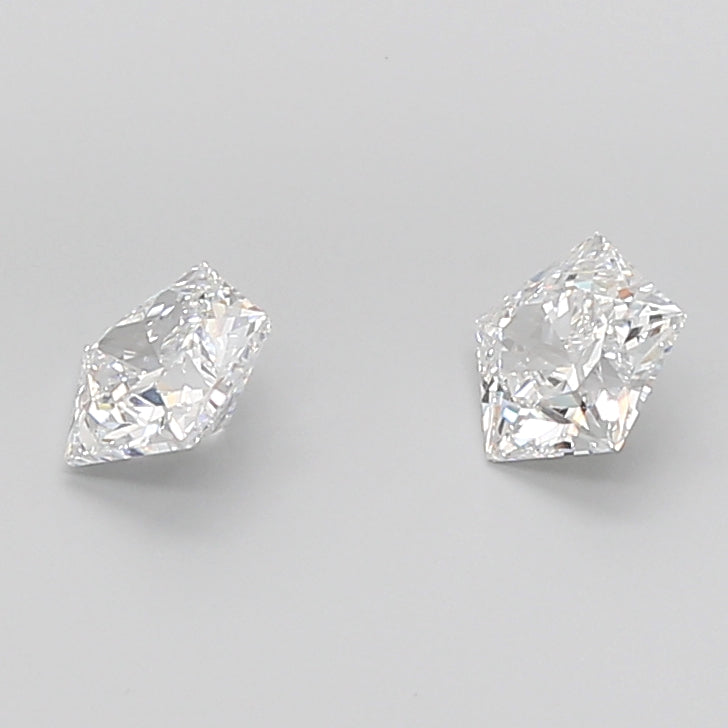 Pentagonal Brilliant Cut Lab Grown Pair Diamonds