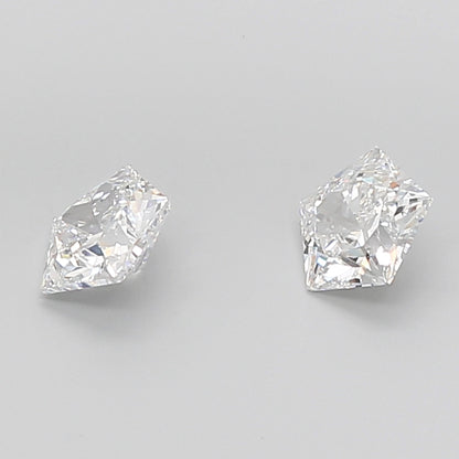 Pentagonal Brilliant Cut Lab Grown Pair Diamonds