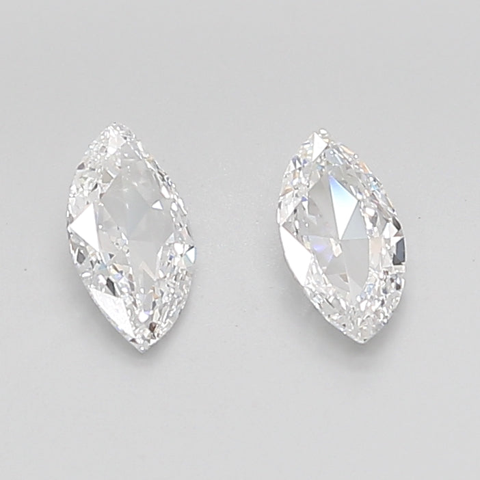 Marquise Rose Cut Lab Grown Pair Diamonds