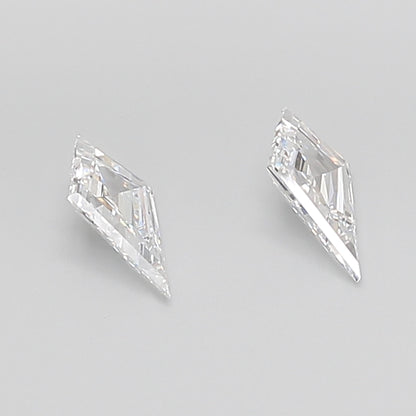Kite Cut Lab Grown Pair Diamonds