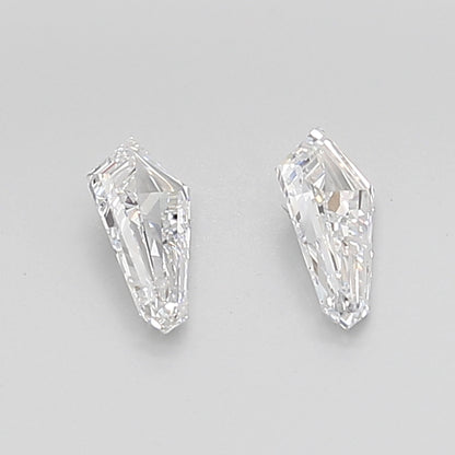 Kite Long Cut Lab Grown Pair Diamonds