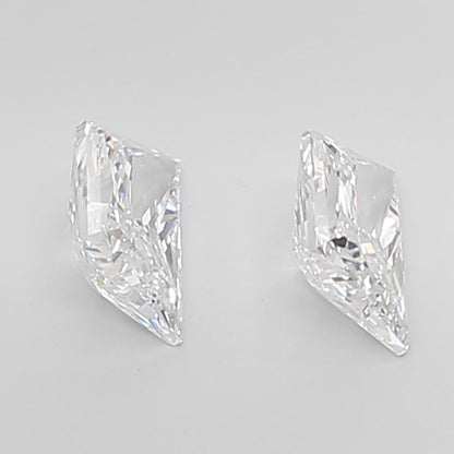 Trapezoid Brilliant Cut Lab Grown Pair Diamonds