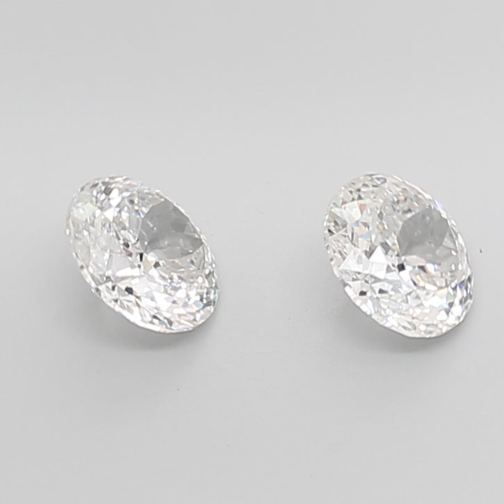 Portuguese Cut Lab Grown Pair Diamonds