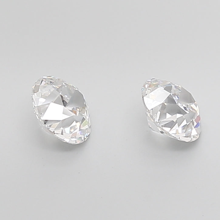 Old European Cut Lab Grown Pair Diamonds