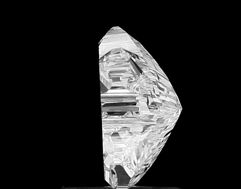 A breathtaking close-up of an Angel Shape lab grown diamond, revealing its dazzling inner fire, exceptional light return, and master craftsmanship.