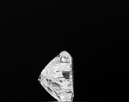 Authentic IGI certified lab grown **Bat Shape** diamond, presented with its official grading report, assuring its superior quality and ethical origin for peace of mind.