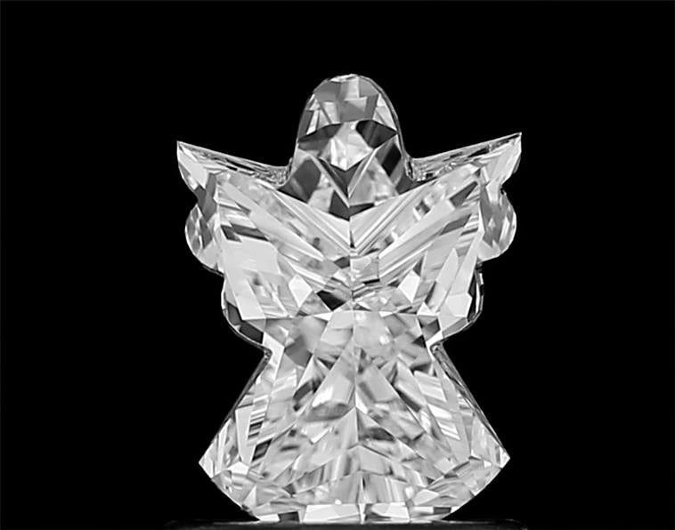 Experience the full charm of a loose lab grown Angel Shape diamond through a captivating 360-degree video, highlighting its unique angles and mesmerizing sparkle from every perspective.