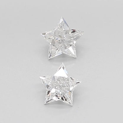 Star Cut Lab Grown Pair Diamonds