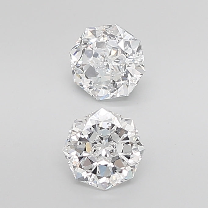 Nova Octagonal Cut Lab Grown Pair Diamonds