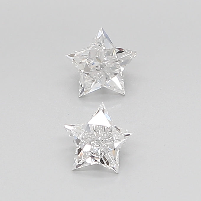 Star Cut Lab Grown Pair Diamonds
