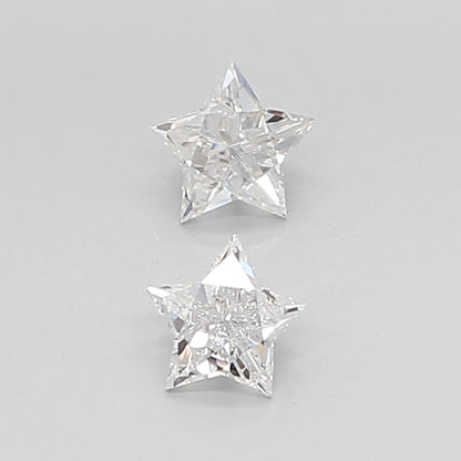 Star Cut Lab Grown Pair Diamonds
