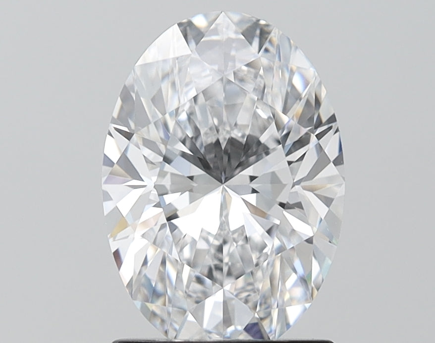 Oval Diamond Rainbow Flash