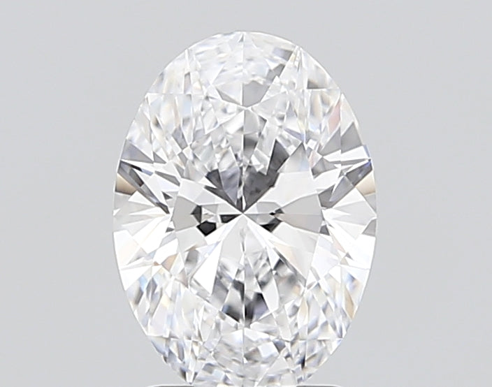Oval Diamond Luster and Fire
