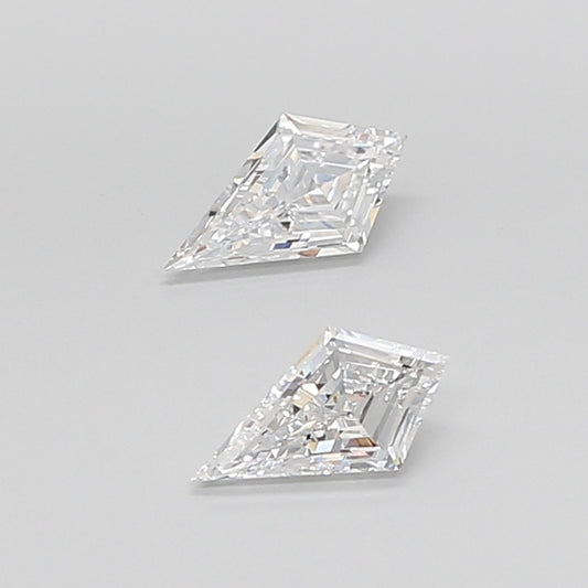 Kite Cut Lab Grown Pair Diamonds