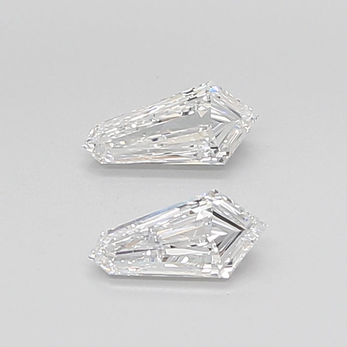 Kite Long Cut Lab Grown Pair Diamonds